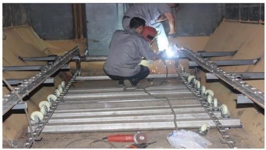 3m Chain Scraper System Carbon Steel For Water Treatment Tank