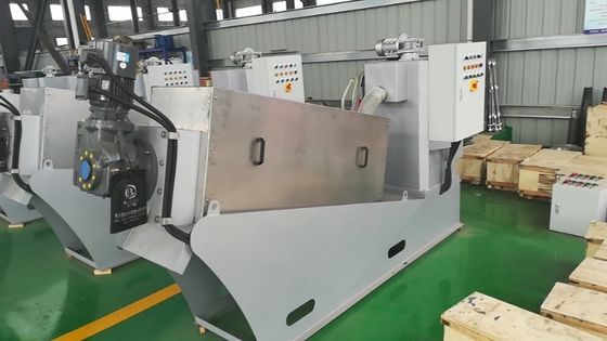 Food Industry Screw Sludge Dewatering Machine Stainless Steel