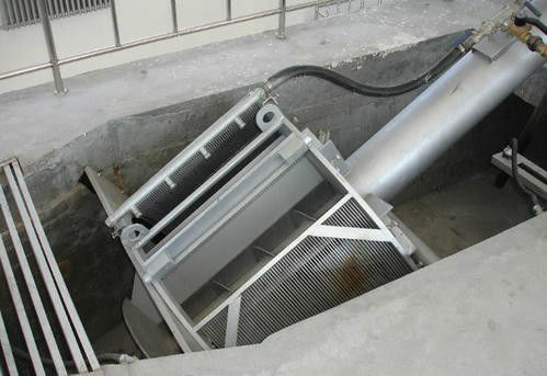 2600mm Rotary Drum Screen Wastewater , 10m Rotary Drum Fine Screen