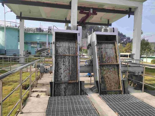1500mm Mechanical Bar Screen Rotary Solid Liquid Separator