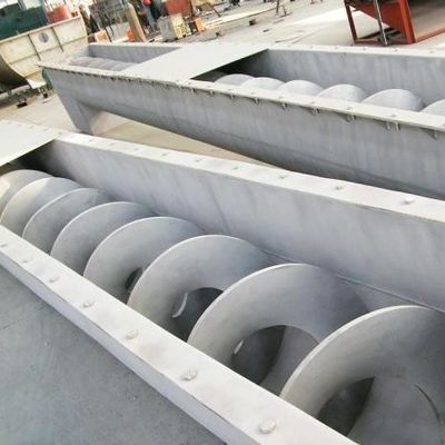 Single Shaft Screw Belt Conveyor For Urban Water Plant