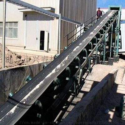 Carbon Steel Sludge Screw Belt Conveyor 300mm Discharge Screw Conveyor