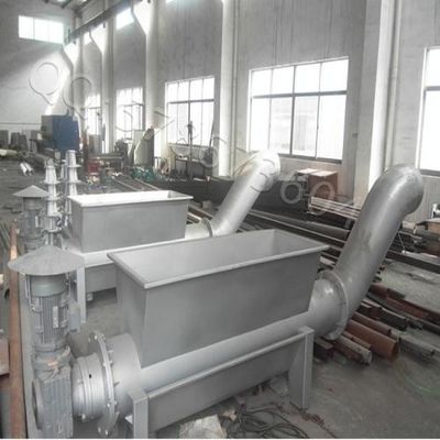 1.2m3/h Screw Press Filter , 200mm Sludge Screw Press