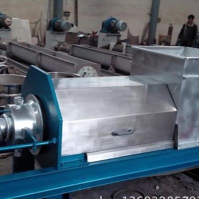 1.2m3/h Screw Press Filter , 200mm Sludge Screw Press