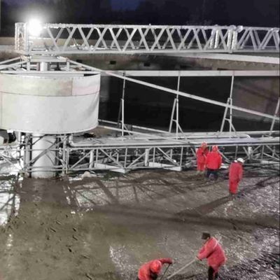 Double Pipe Travelling Bridge Sludge Scraper Used For Wastewater Treatment Plant