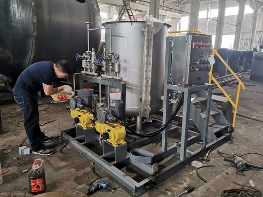 Municipal 4000L/h Automatic Dosing Machine Carbon Steel