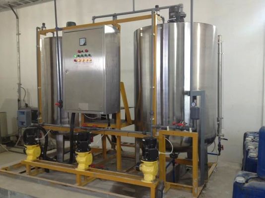 Stainless Steel Chemical Dosing System , Medical Water Dosing Machine