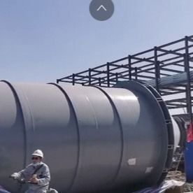 5.6m Lime Storage Tank , Stainless Steel Lime Dosing System