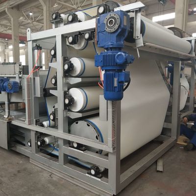 Municipal Screw Press Sludge Dewatering Machine Automatic Correction
