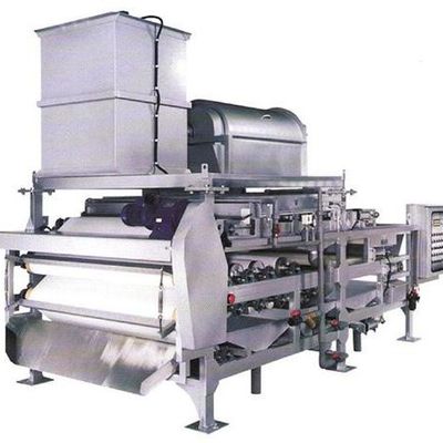 20kg/h Belt Press Sludge Dewatering , 1000mm Belt Filter Press For Wastewater Treatment