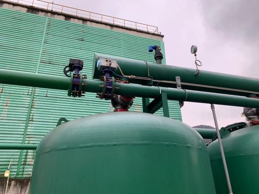 Carbon Steel Industrial Water Treatment Systems Rubber Liner