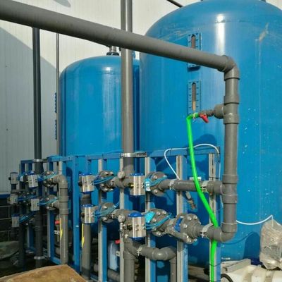 Rubber Lining Wastewater Filtration Equipment Carbon Steel Q235 Material