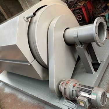 Stainless Steel Waste Water Filtration System , White Rotary Drum Filter