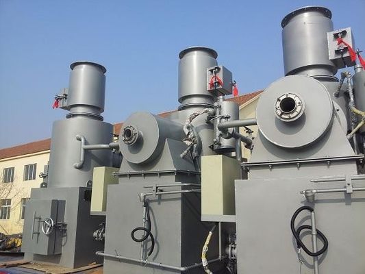 40Kw Medical Waste Incinerator , Harmless Treatment Industrial Waste Incinerator