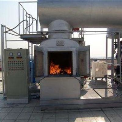 5Kw Waste Incinerator Machine Adjustable Temperature Control