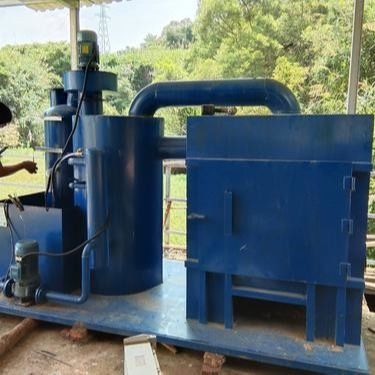 Urban Waste Incinerator Machine , Blue Bio Medical Waste Incinerator