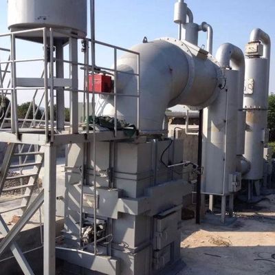 30Kw Domestic Waste Incinerator , Continuous Rubbish Incinerator