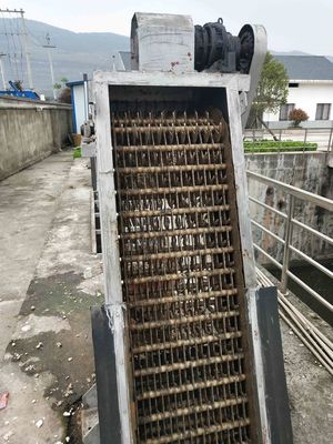 Wastewater Mechanical Bar Screen , SS304 Coarse Bar Screen