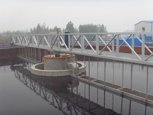 ISO9001 Sludge Scraper System , 50m Scraper Wastewater Treatment