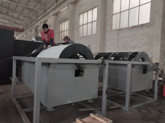 Fine Debris Removal Equipment Rotary Drum Microfilter With Self Cleaning System
